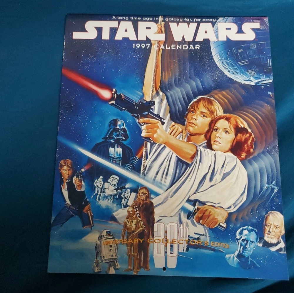 Starwars 1997 Calendar